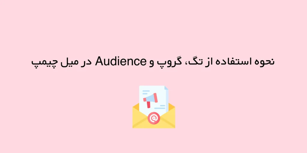 نحوه استفاده از تگ، گروپ و Audience در میل چیمپ