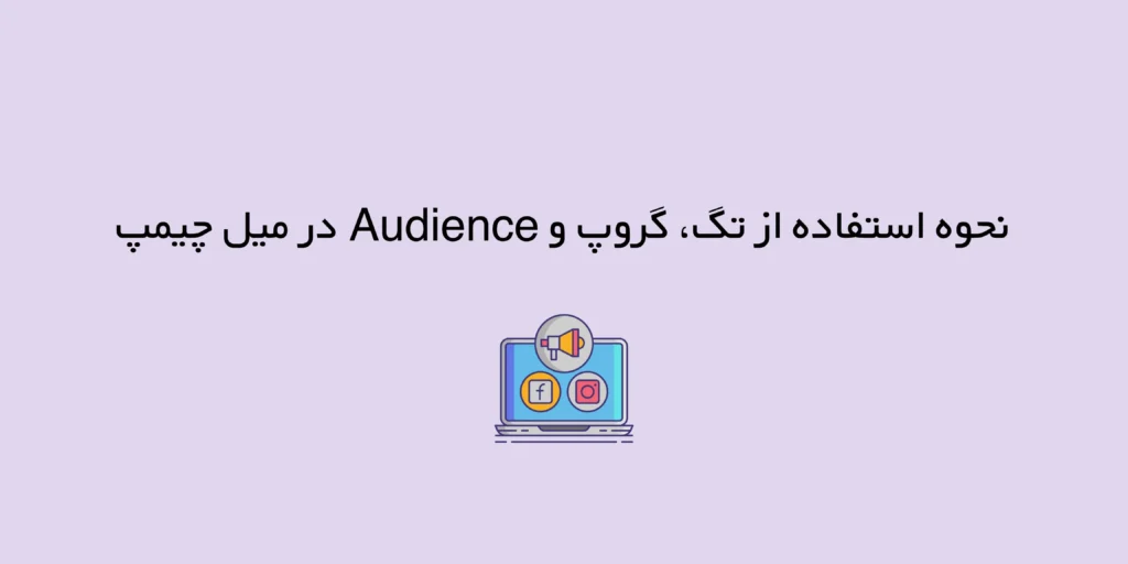 نحوه استفاده از تگ، گروپ و Audience در میل چیمپ