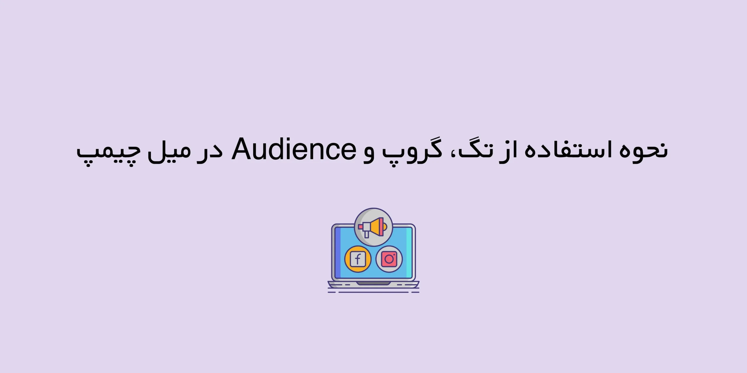 نحوه استفاده از تگ، گروپ و Audience در میل چیمپ